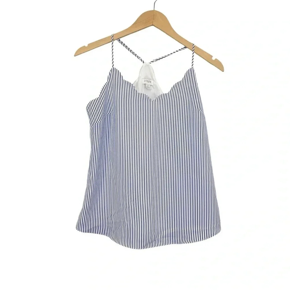 J. Crew Blue Cami Blouse Size 2